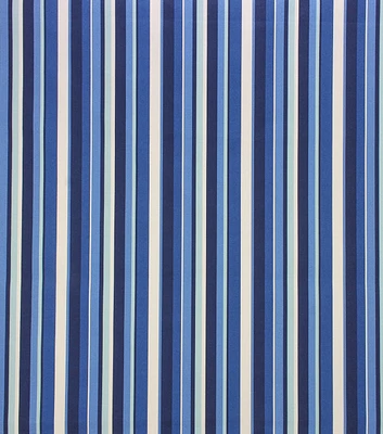 Solarium Blue Stripe Outdoor Fabric