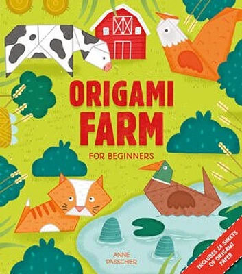 Dover Publications 24 Sheet Farm For Beginners Origami Paper