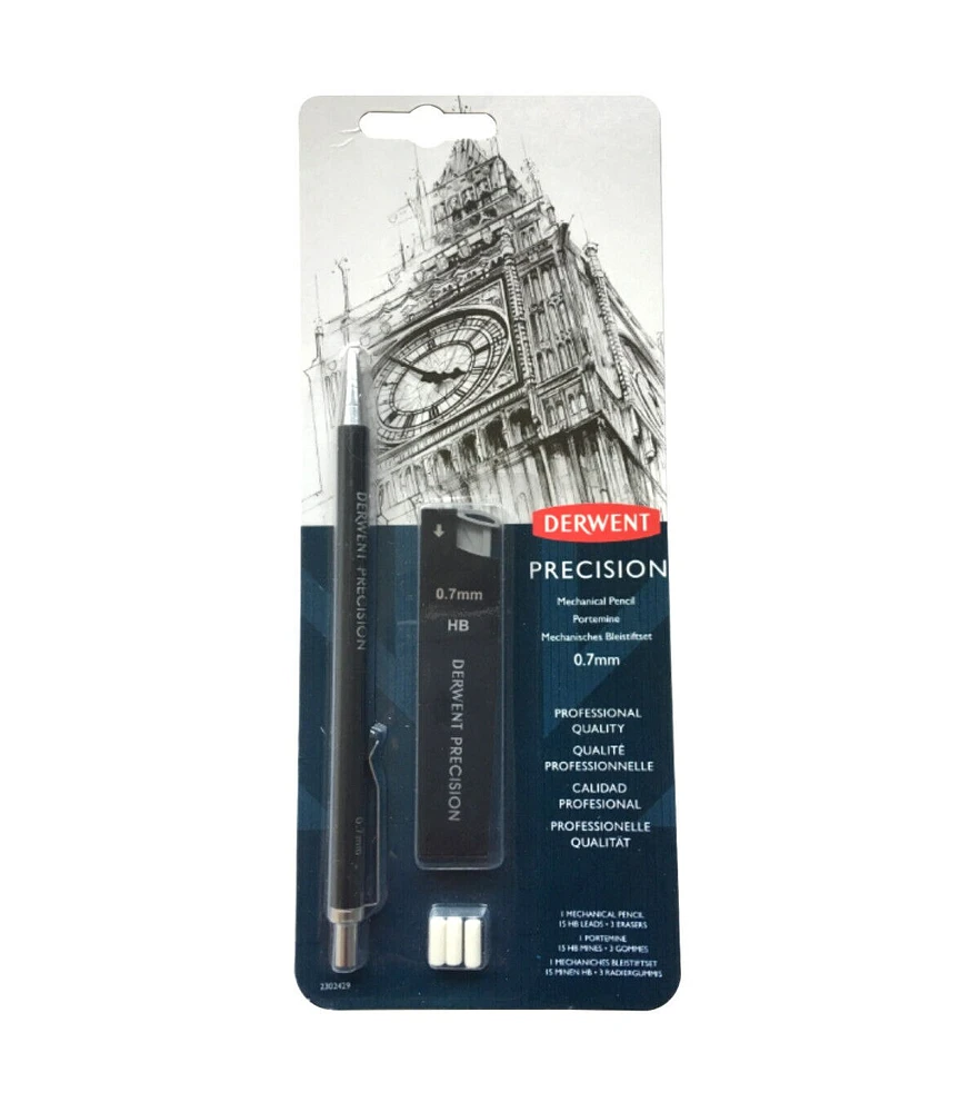 Derwent Precision Mechanical Pencil Set .7mm