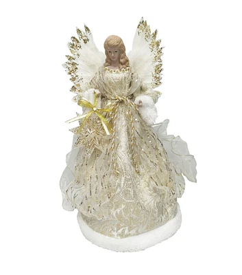 Santa's Workshop 16" Golden Angel Tree Topper