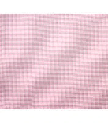 Pink Gingham Super Snuggle Flannel Fabric