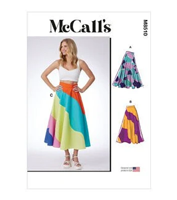 McCall's M8510Y5 Misses Skirts Sewing Pattern