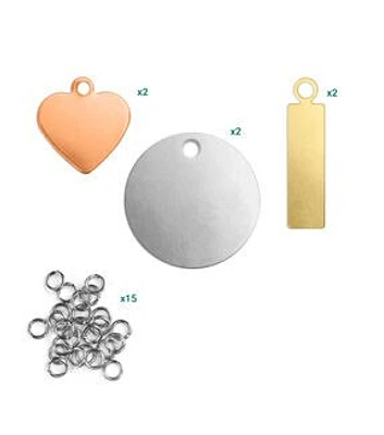 Mini Mixed Metal Charm Assortment