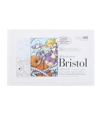 Strathmore Sequential Art Bristol Paper Pad 200 Series 11" x 17"