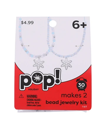 Christmas Winter Beaded Jewelry Kit by POP!