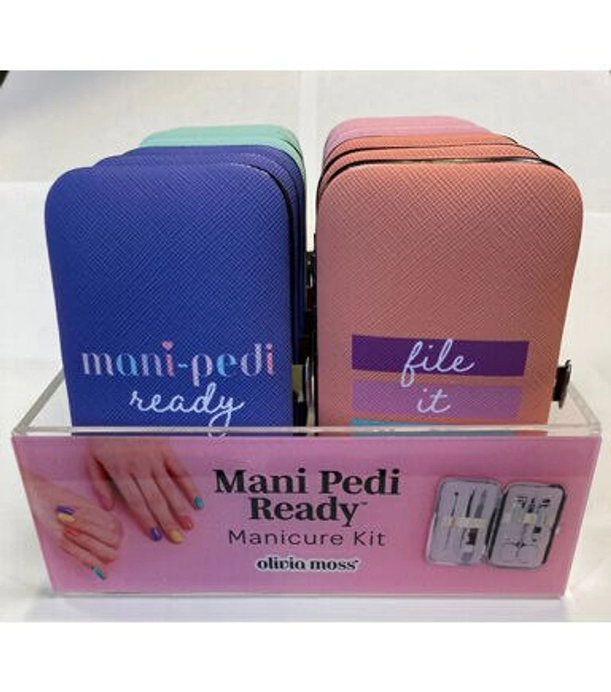 Olivia Moss Mani Pedi Ready 6 Piece Nail Kit 1ct