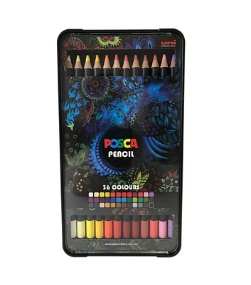 POSCA Colored Pencil Set 36 Pencil Set