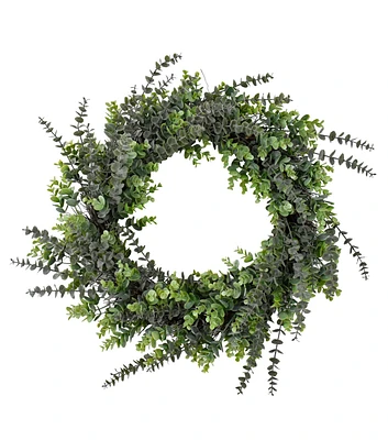 21" Eucalyptus Leaf Wreath by Bloom Room