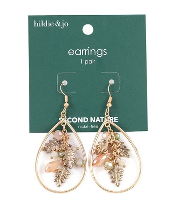 3" Fall Leaf Earrings by hildie & jo