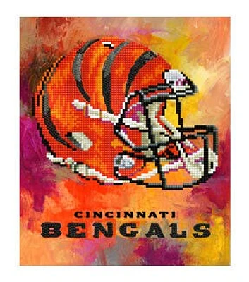 Sporticulture 10" x 12.5" NFL Cincinnati Bengals Diamond Painting Kit