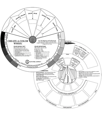 Color Wheel Co Create A Color Wheel 9 1/4" Diameter