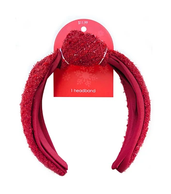 1pc Christmas Red Knot Headband by hildie & jo