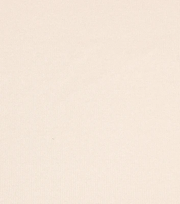 Juicy Couture Ivory Rib Knit Fabric