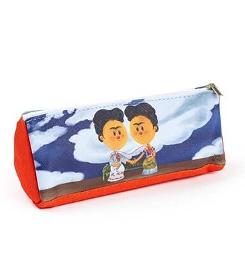 10" Two Fridas Frida Kahlo Pencil Case