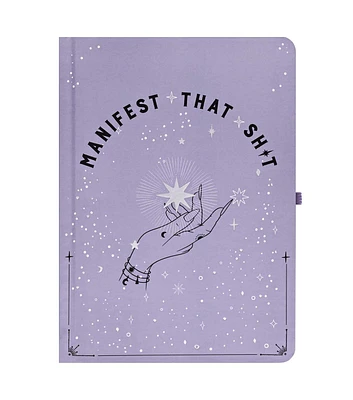 8" x 5.5" Halloween Manifest That Sh*T 96 Sheet Notebook by Happy