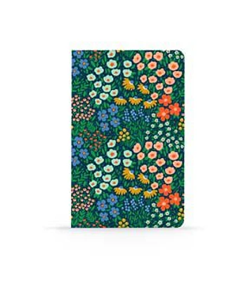 Denik 144 Sheet Navy Garden Layflat Notebook