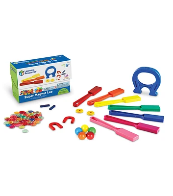 Learning Resources 119ct Super Magnet Lab Kit