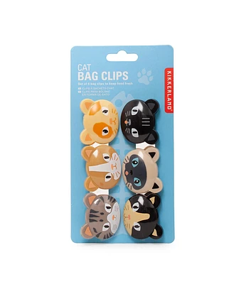 Kikkerland Cat Bag Clips