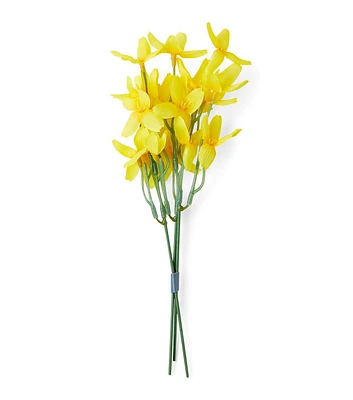 10.5" Spring Yellow Forsythia Pick by Bloom Room