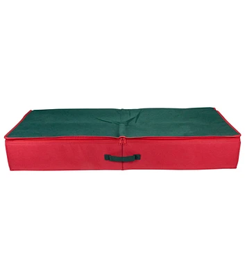 Northlight 24" Christmas Decoration Storage Bag with Transparent Lid