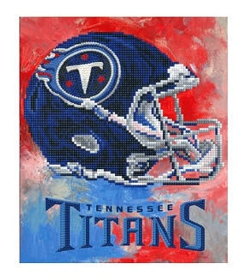 Sporticulture 10" x 12.5" NFL Tennessee Titans Diamond Painting Kit