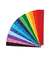 2.5" Brushstroke Bright Cotton Fabric Strips 40pc