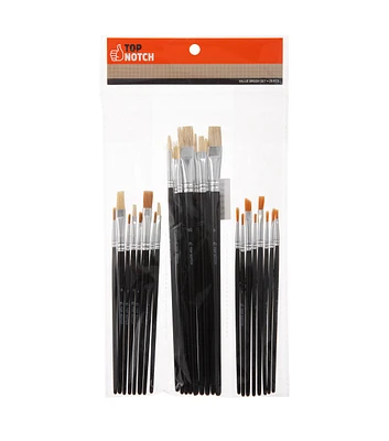 25ct Brush Value Pack by Top Notch