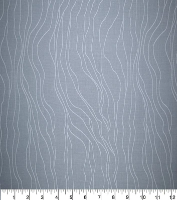 Abstract Lines on Light Blue Quilt Cotton Fabric by Quilter's Showcase