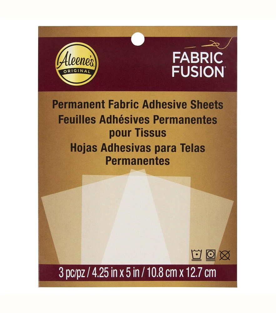 Aleenes Fabric Fusion Sheets 3 Pack