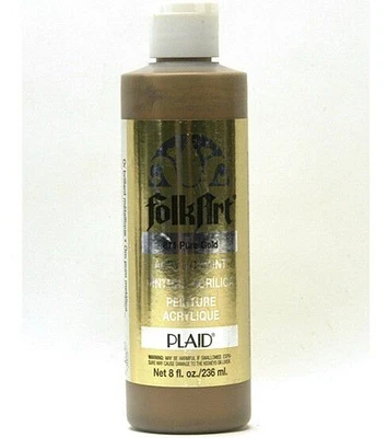 FolkArt Acrylic Paint Metallic Pure Gold