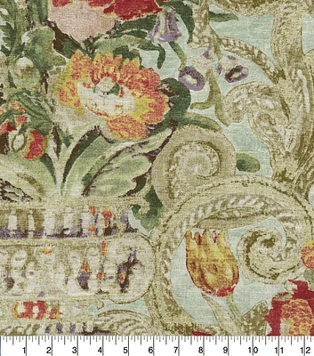 Waverly Seamist Villa Di Castello Upholstery Fabric