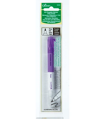 Air Erasable Marker with Eraser Purple