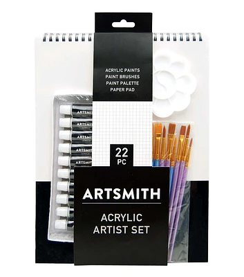 22ct Value Acrylic Painting Set by Artsmith