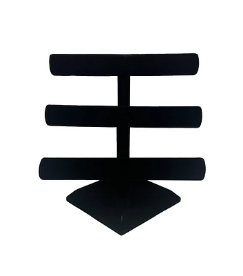 12" Black Velvet Jewelry Stand Bar by hildie & jo