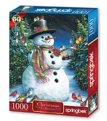 Springbok 1000pc Christmas Feathered Friends Puzzle