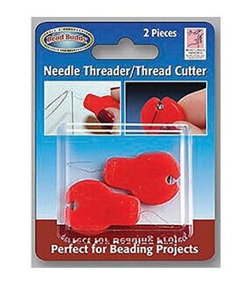 Bead Buddy 2 pk Needle Threader with Cutter