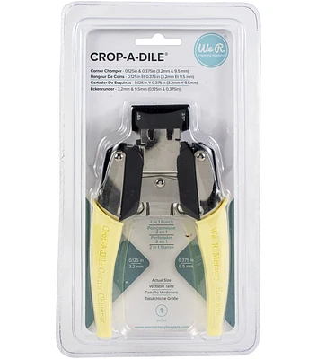 Crop-A-Dile Retro Corner Chomper Tool-0.125'' & 0.375''