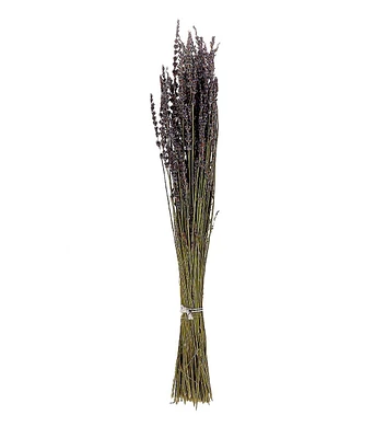 20" Purple Dried Lavender Bouquet by Bloom Room