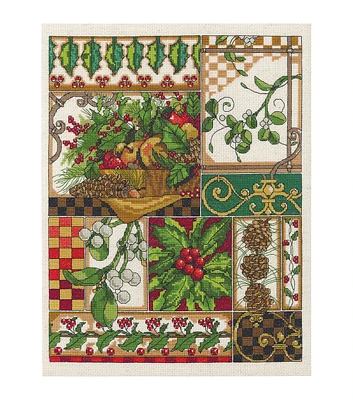 Janlynn 11" x 14" Winter Montage Counted Cross Stitch Kit