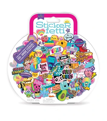 Craft-Tastic 466pc Stickerfetti 16 Sheet Sticker Book