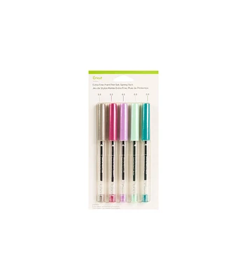 Cricut 0.3mm Spring Rain Extra Fine Point Pens 5ct