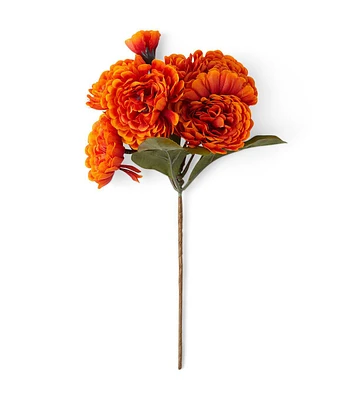 9.5" Fall Orange Mum Pick by Bloom Room