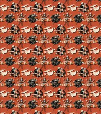 Disney Nightmare Before Christmas Everyday is Halloween Cotton Fabric