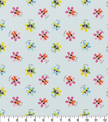 Power Puff Girls Flower Power Cotton Fabric