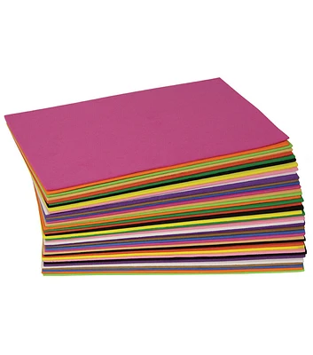 Creativity Street 5.5" x 8.5" Assorted Wonder Foam Sheets 240ct