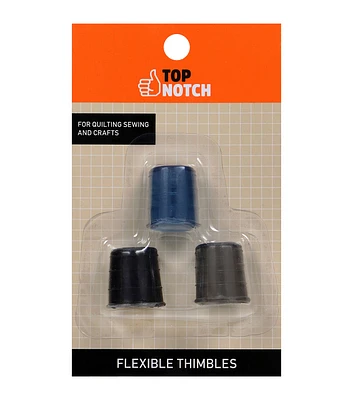 3ct Flexible Thimbles by Top Notch