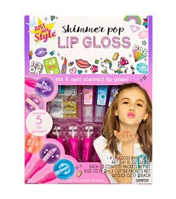 Just My Style 17ct Shimmer Pop Lip Gloss Kit