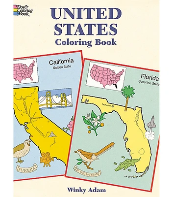 Dover Publications United States Coloring Book