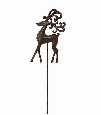 10.5" Christmas Deer Pick I107 by Bloom Room