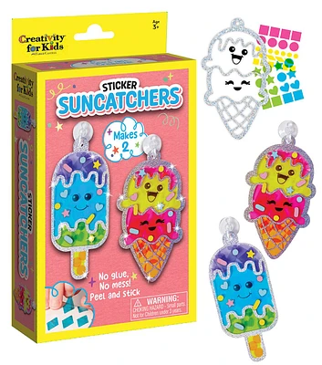 2ct Sticker Ice Cream Suncatchers Mini Kit With 9 Sticker Sheets